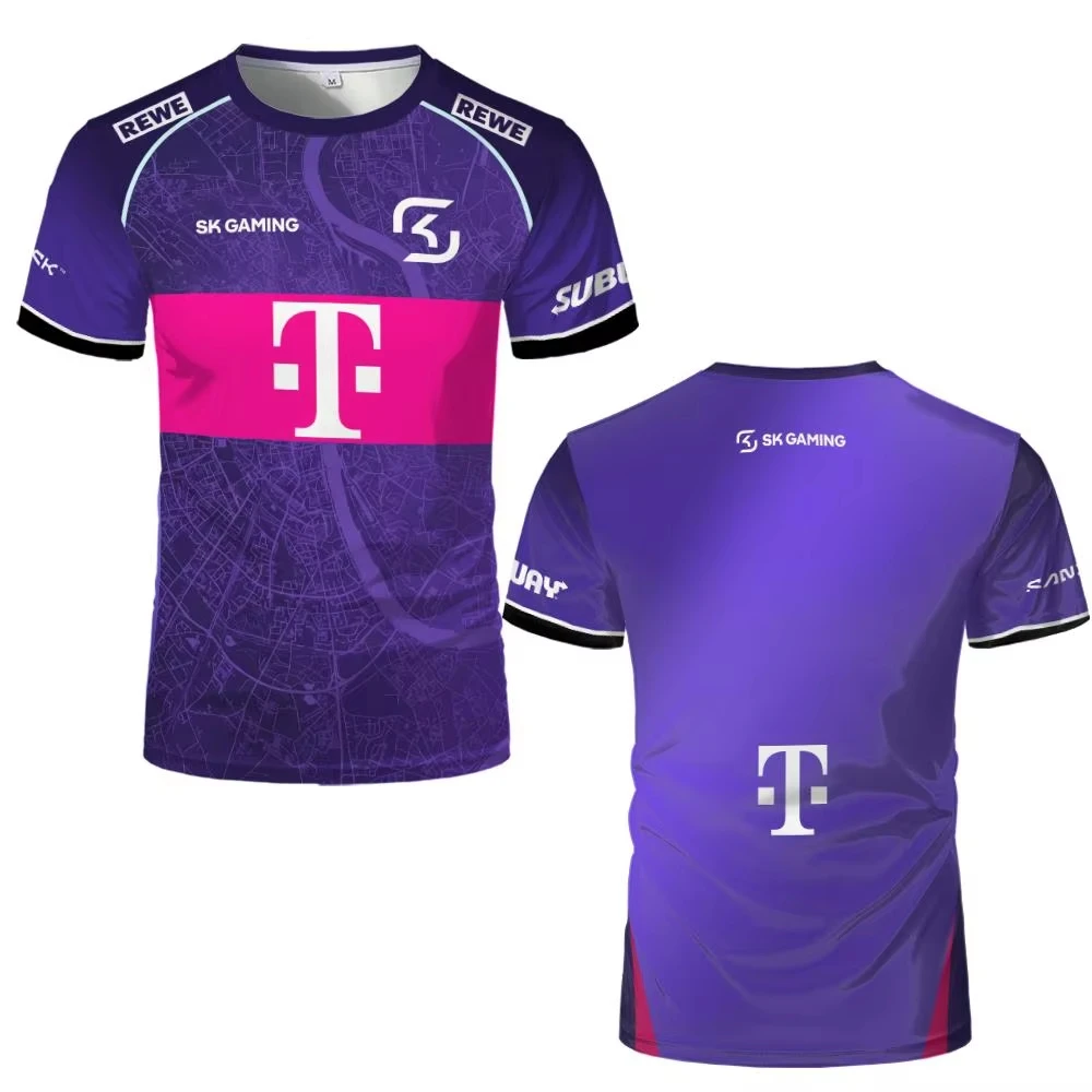 Esports Gaming Top - Camiseta SK Gaming Estilo 2026 para