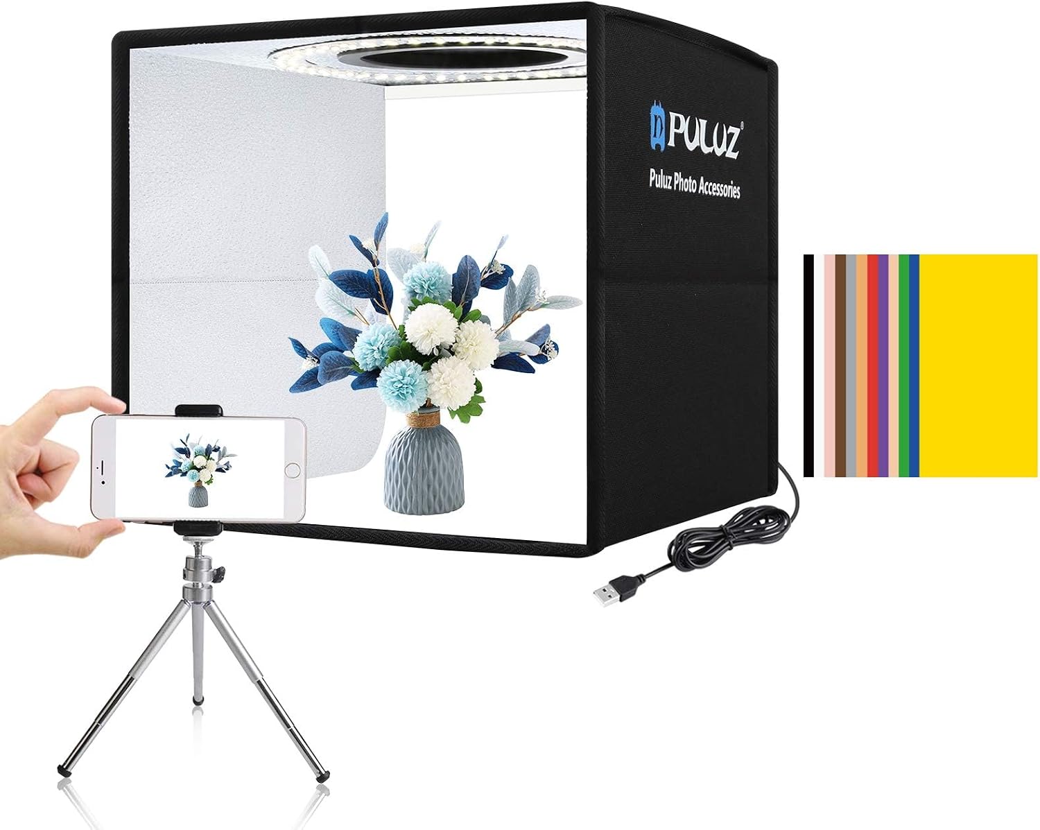 Painel de Luz LED RGB com Cont - Led Light Panel Stream avaliação e preço
