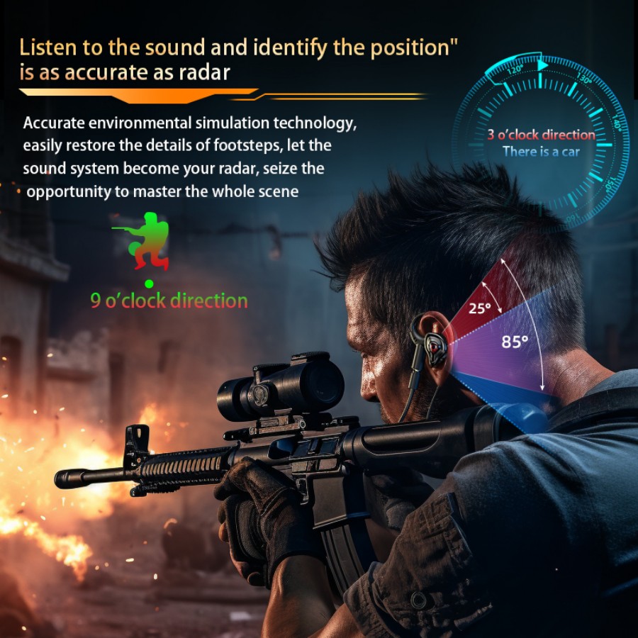 Fone de ouvido para jogos Espo - Esports Gaming Mobile avaliação e preço