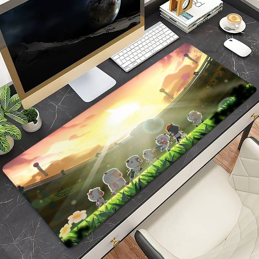 Mousepad P-Pleasant Goat And B - Esports Gaming Top avaliação e preço