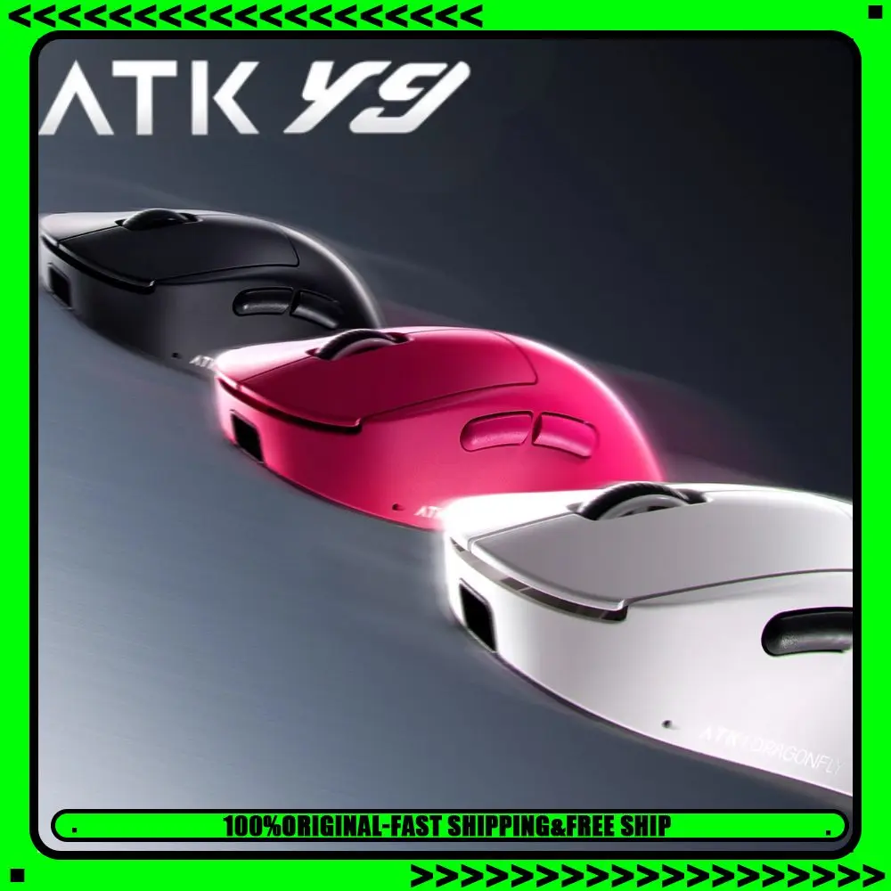 Mouse Sem Fio ATK Dragonfly Y9 - Esports Gaming Mouse Wireless avaliação e preço