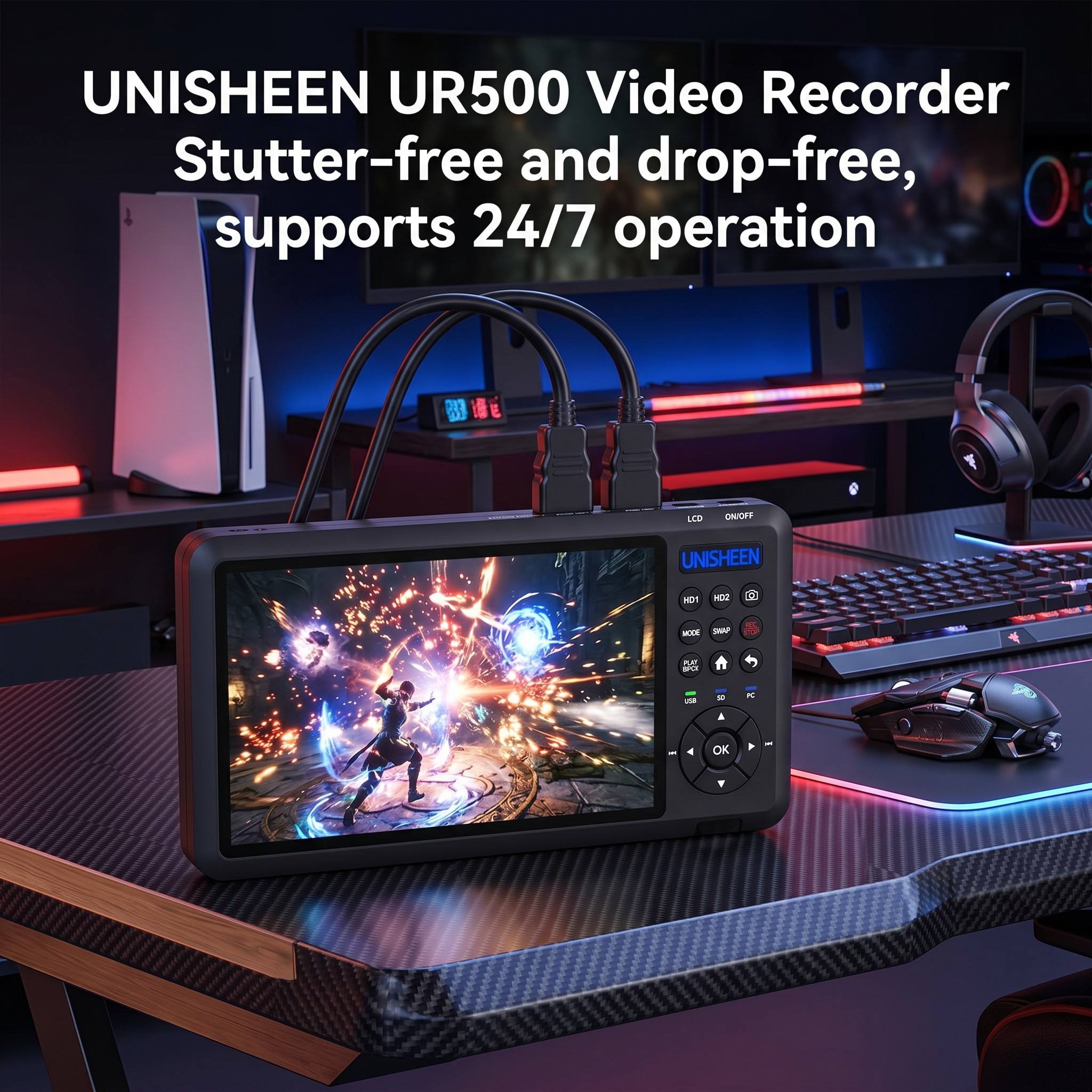 Unisheen caixa de captura de v - Capture Card 4K Hdmi avaliação e preço