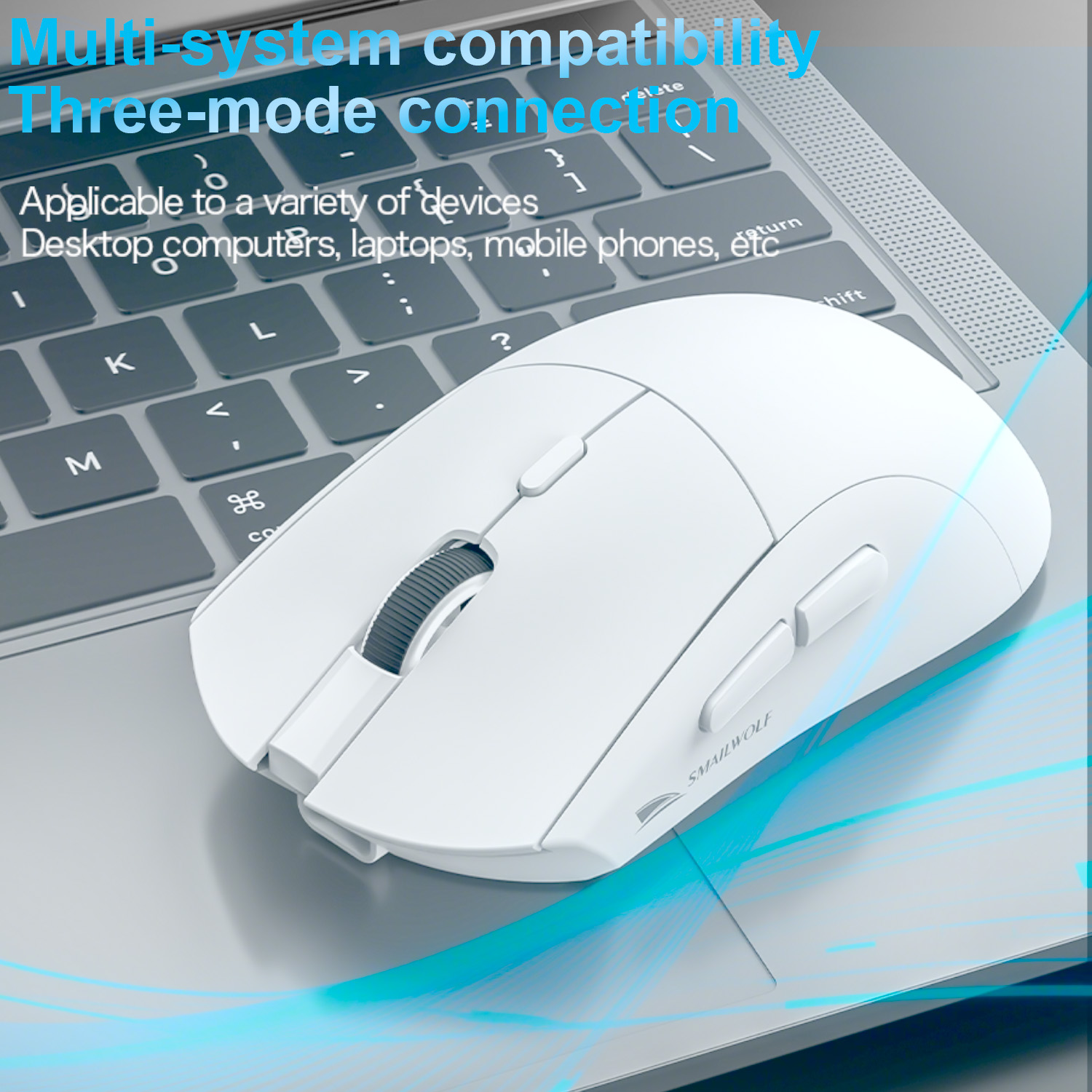 SMAILWOLF RS7 Bluetooth sem fi - Esports Gaming Mouse Wireless avaliação e preço