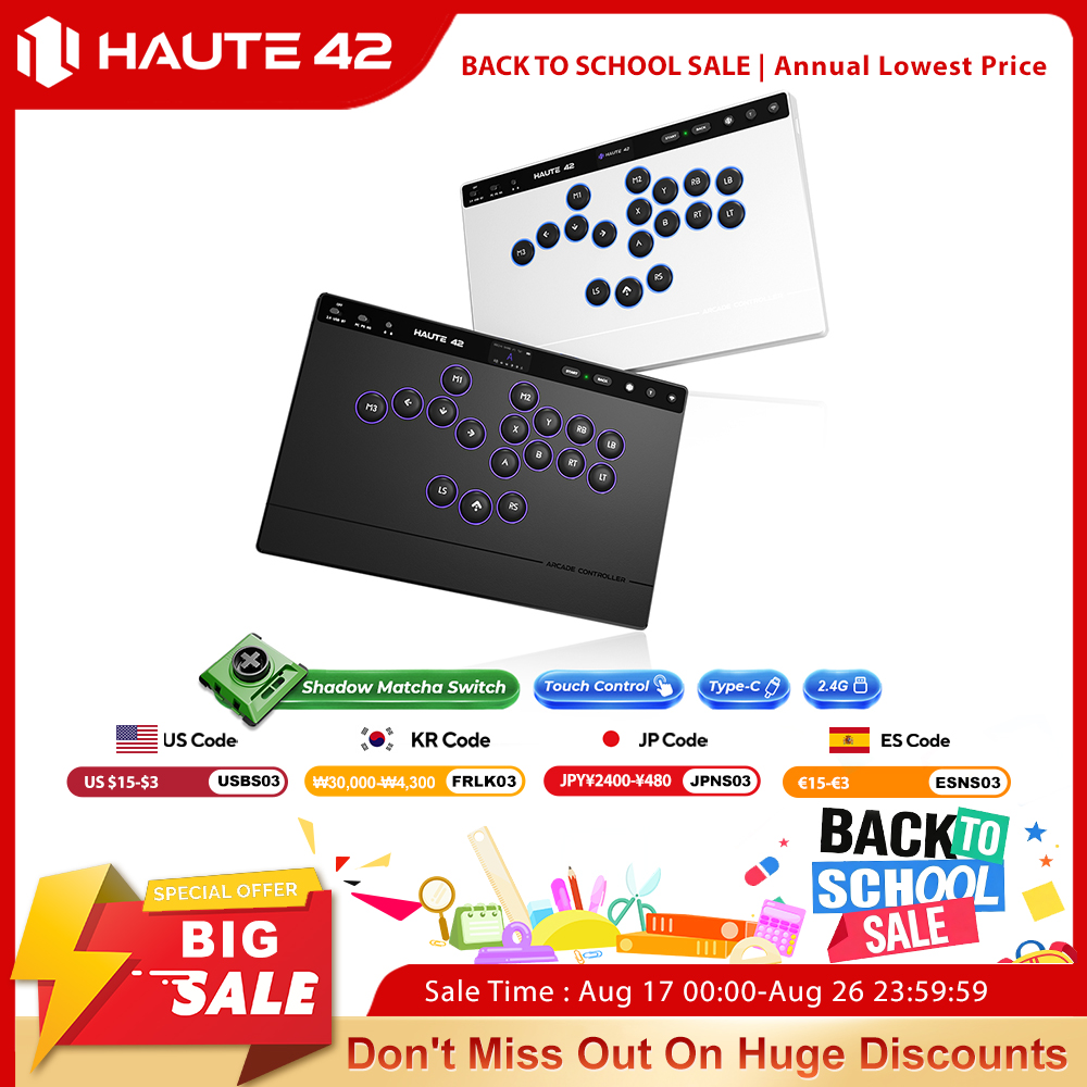 Controlador Haute42 W-P1 Tri M - Esports Gaming Controller avaliação e preço