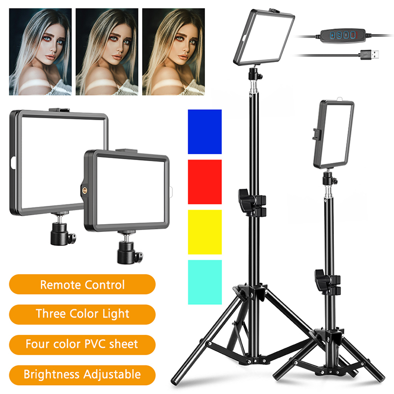 Fotografia led selfie luz de v - Led Light Panel Stream avaliação e preço