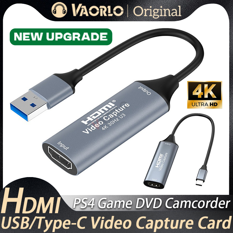 Placa de Captura de Vídeo 4K U - Capture Card 4K Hdmi avaliação e preço