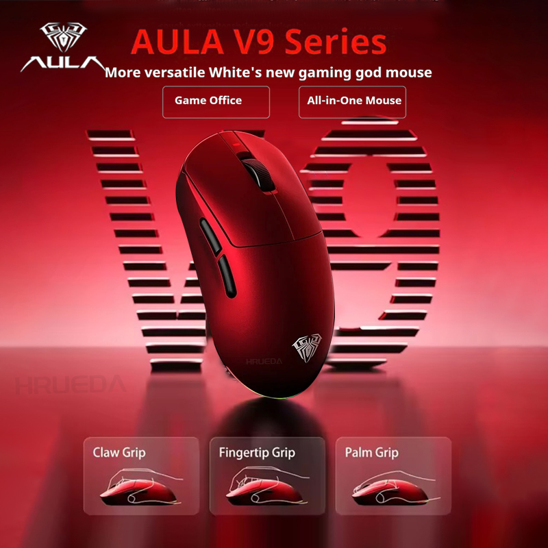 AULA V9 Ultra Wireless Mouse T - Esports Gaming Mouse Wireless avaliação e preço